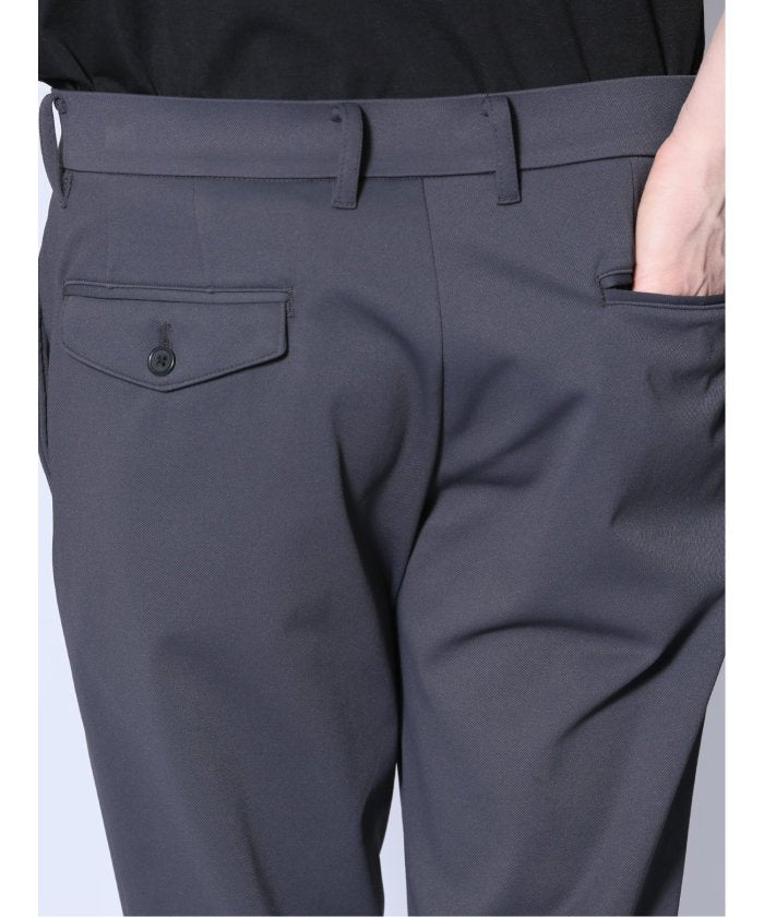 circle motion JERSEY スリムパンツ(セットアップ可能) （グレー） メンズ パンツ ボトム ストレッチ カジュアル ビジネス 通勤 仕事 グレー