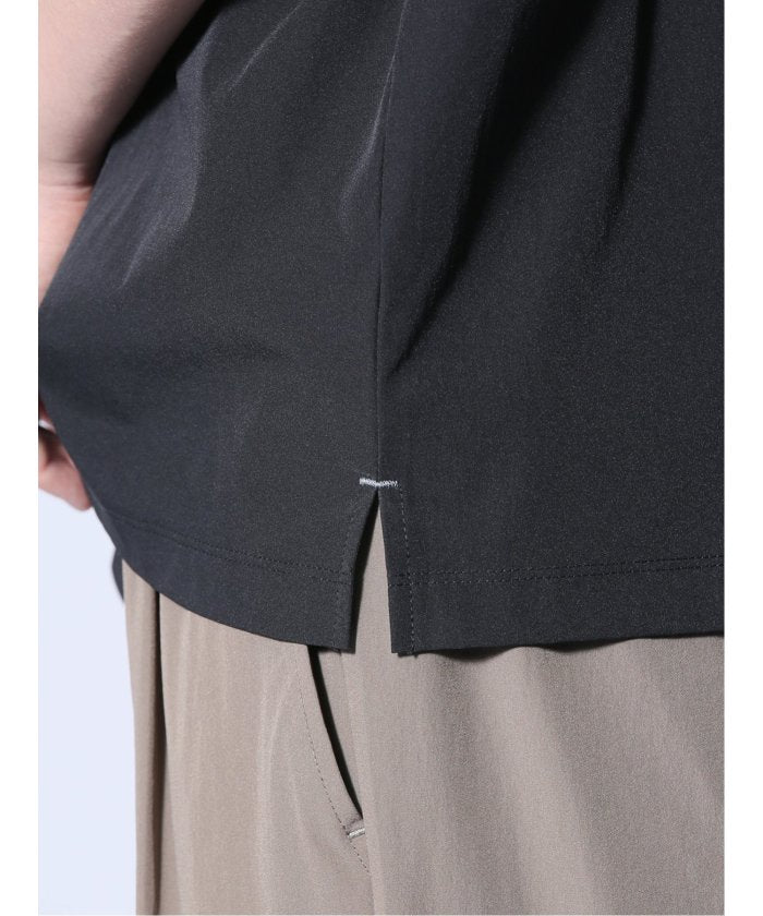 エムエフエディトリアル m.f.editorial circle motion NPU ポロシャツ(セットアップ可能) （黒） メンズ ポロシャツ カットソー ワイシャツ カジュアル インナー ビジネス ギフト プレゼント ゴルフ 通勤 仕事 黒