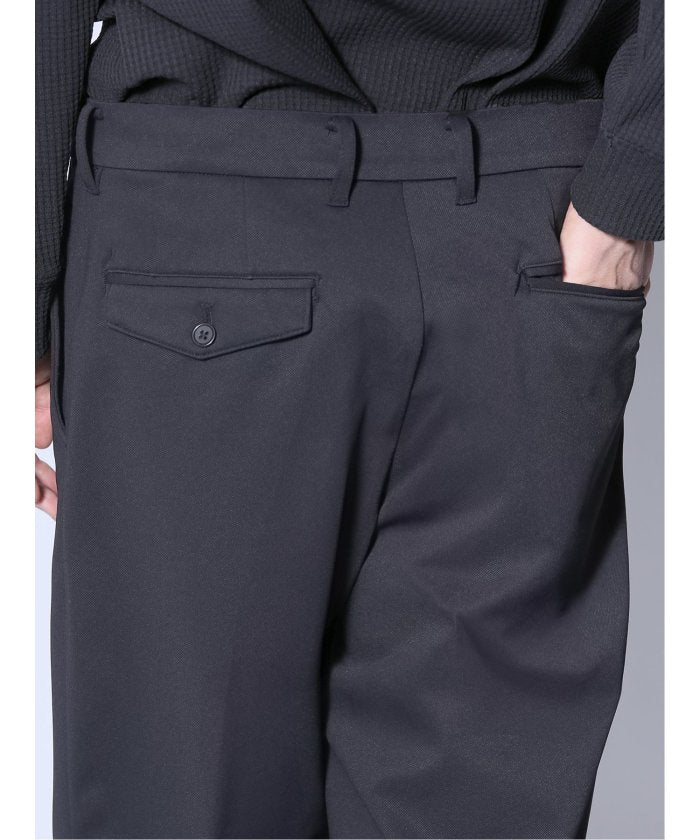 circle motion JERSEY バルーンパンツ(セットアップ可能) （グレー） メンズ パンツ ボトム ストレッチ カジュアル ビジネス 通勤 仕事 グレー