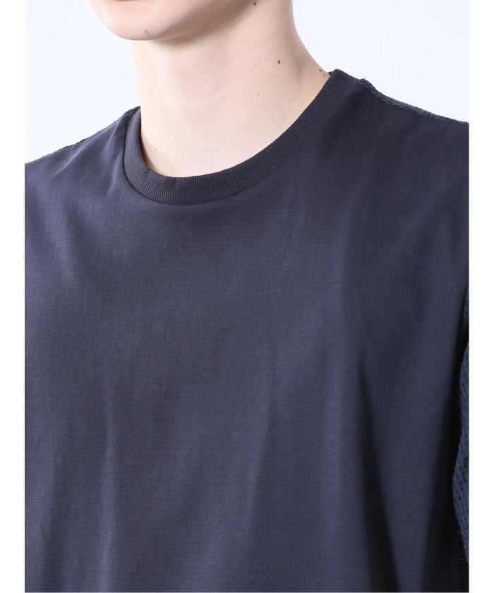 circle motion Air クルー半袖Tシャツ(セットアップ可能) （黒） メンズ Tシャツ カットソー カジュアル インナー トップス ギフト プレゼント 黒