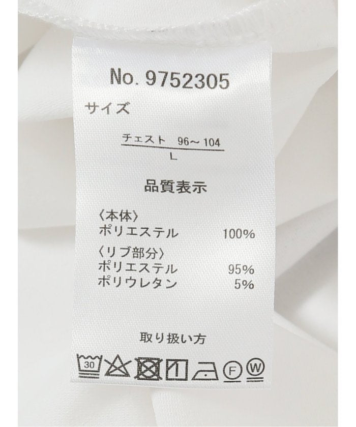 エムエフエディトリアル m.f.editorial KAITEKI+ マジ軽ウォーム クルーネック長袖Tシャツ （白） 白