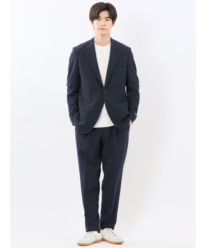 エムエフエディトリアル m.f.editorial 【DRESS T-SHIRT】シルケットスムス スロープネック 長袖Tシャツ （黒） 黒