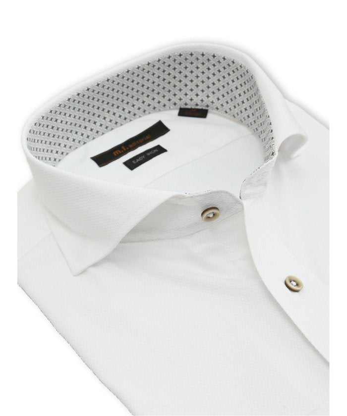 Shape-stable Stretch Easy Iron Stretch New Standard Fit Cutaway Long S
