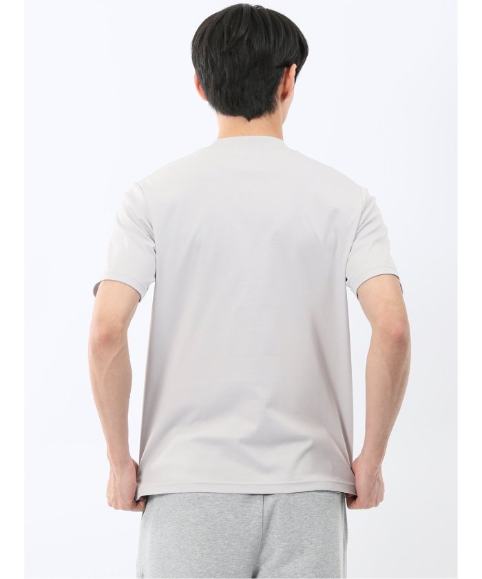 エムエフエディトリアル m.f.editorial 【DRESS T-SHIRT】シルケットスムス スロープネック 半袖Tシャツ （白） 白