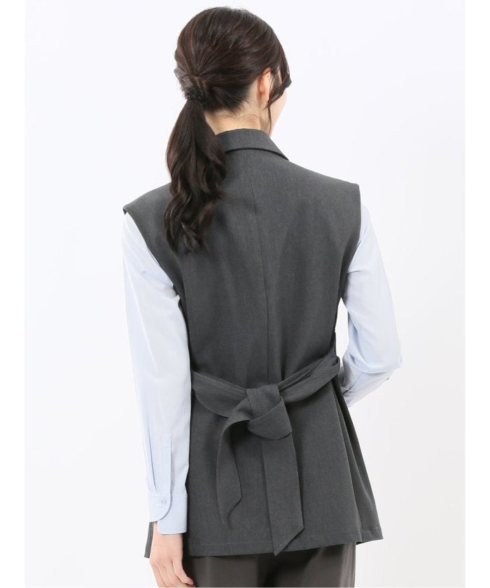 エムエフエディトリアル m.f.editorial テーラード ジレ （グレー） グレー