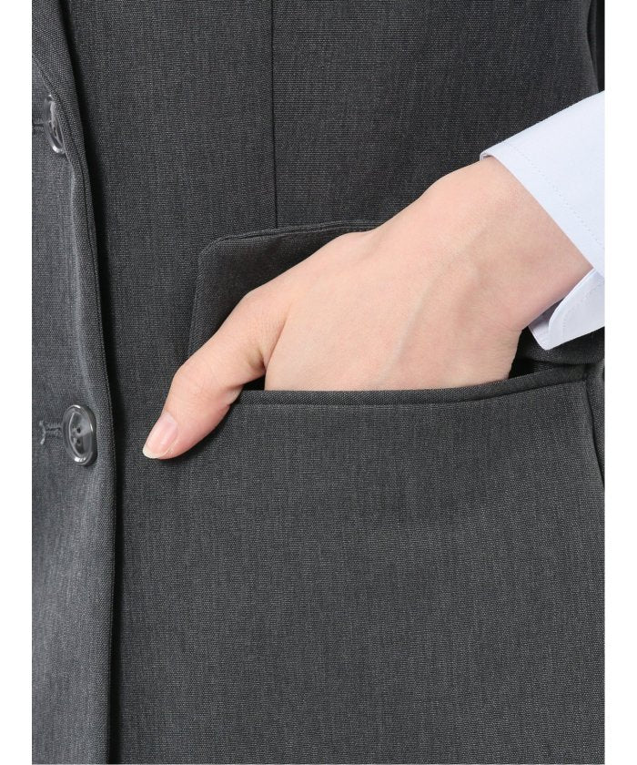 エムエフエディトリアル m.f.editorial テーラード ジレ （グレー） グレー