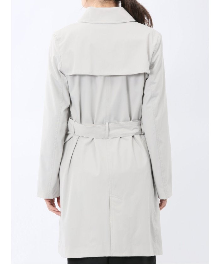 エムエフエディトリアル m.f.editorial ストレッチ 撥水 ウォッシャブル トレンチコート （紺） 紺