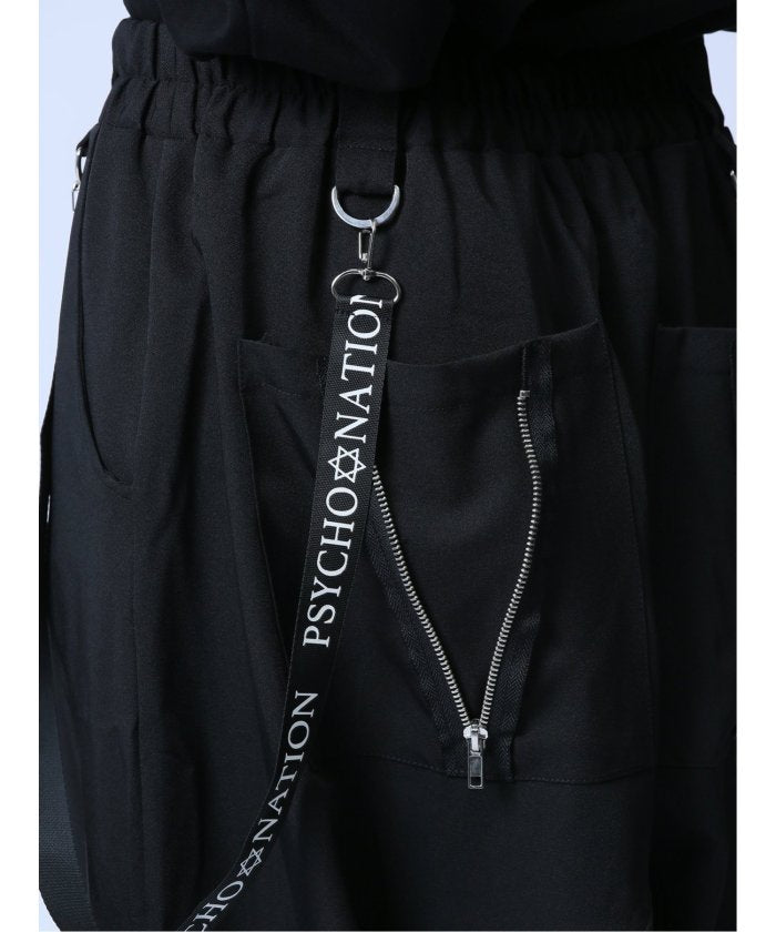 セマンティックデザイン semanticdesign SD×PSYCHONATION 吊帶式 沙魯爾褲