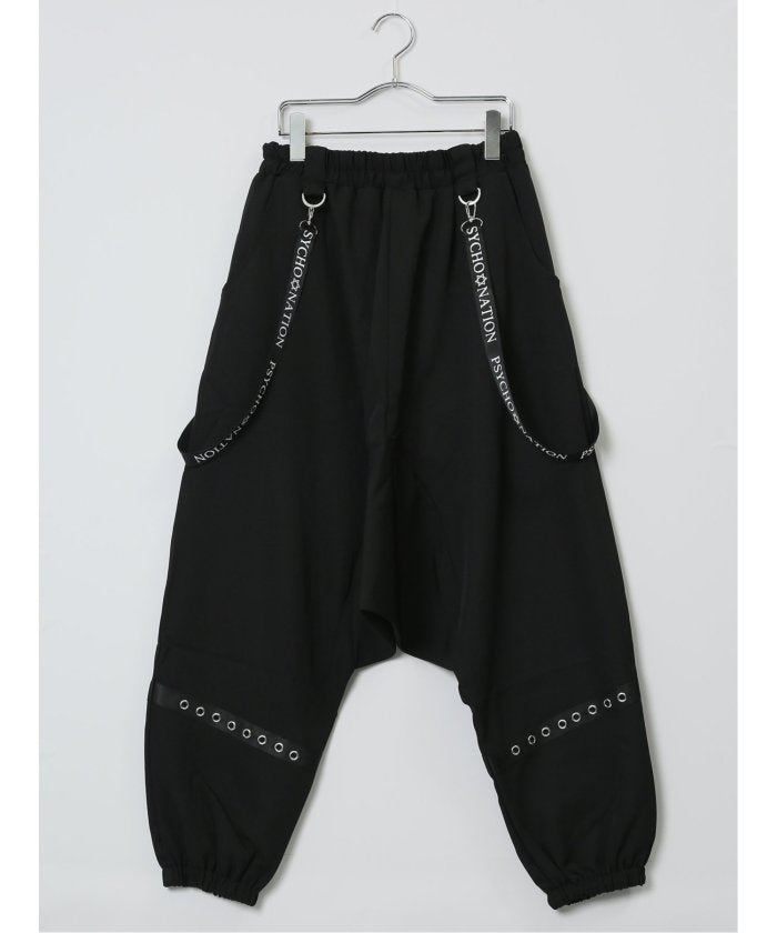 セマンティックデザイン semanticdesign SD×PSYCHONATION 吊帶式 沙魯爾褲