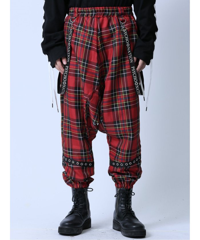 セマンティックデザイン semanticdesign SD×PSYCHONATION 吊帶式 沙魯爾褲