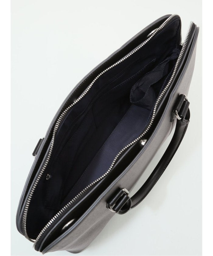 タカキュー TAKA-Q 型押し 2WAYブリーフバッグ A4対応 （紺） 紺