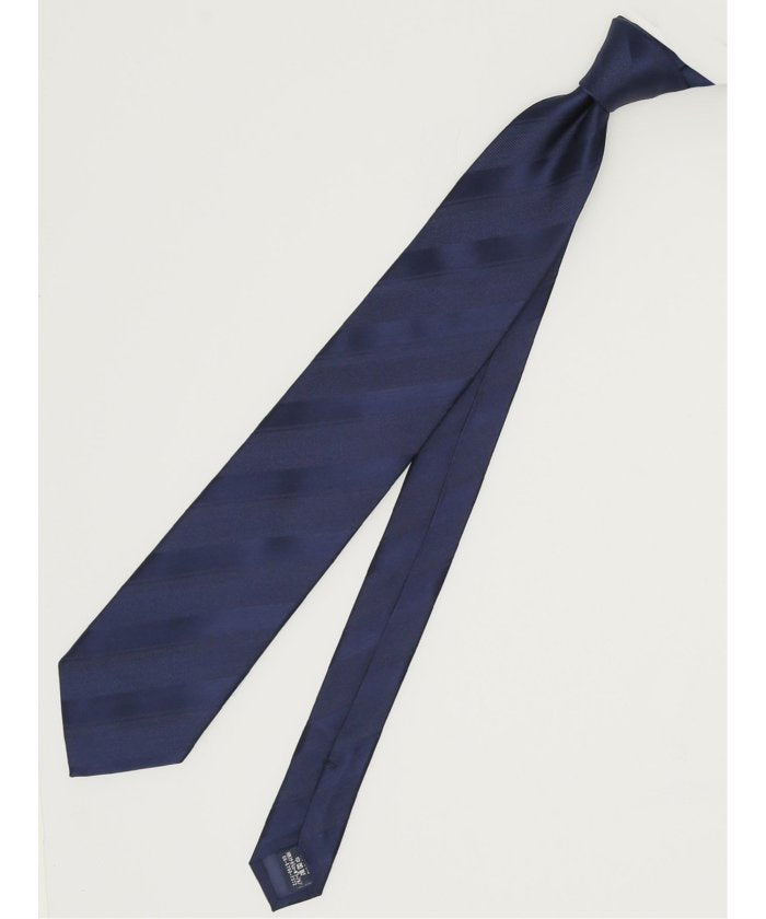 ファットゥーラ/FATTURA シルク撥水加工 レギュラータイ 8.0cm幅 （ワイン） 紺