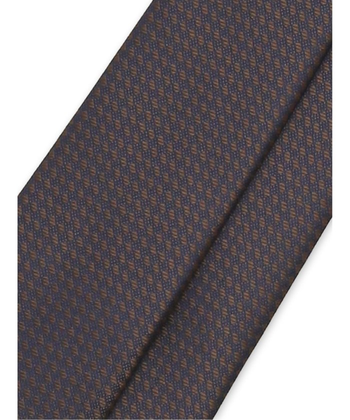 シルク混 ソリッド レギュラータイ 8.0cm幅 （グレー） 青