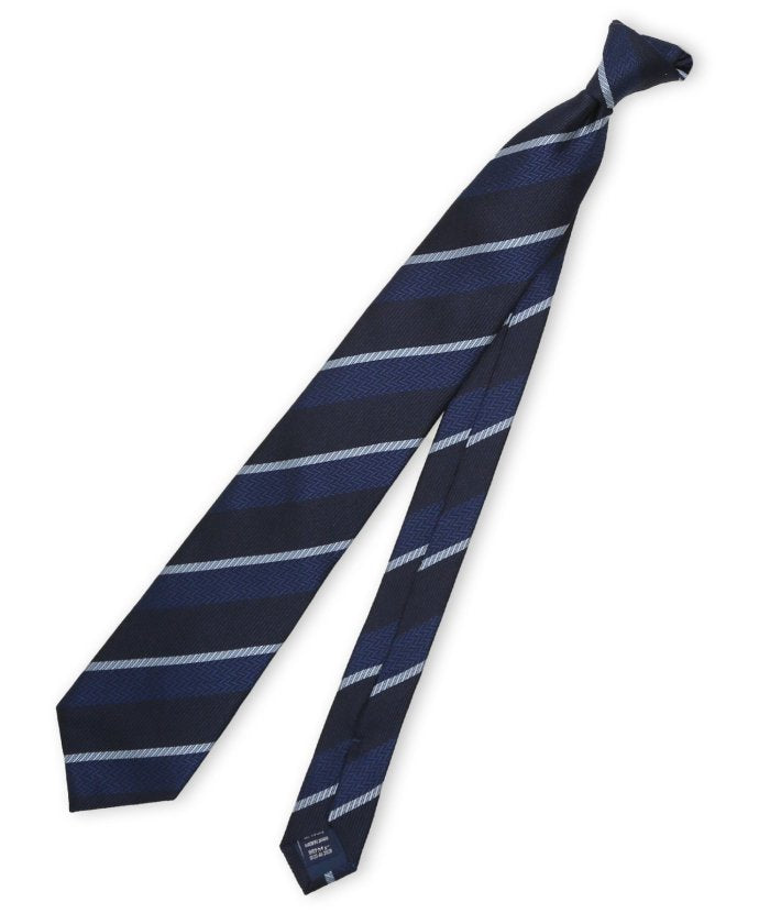 タカキュー TAKA-Q TAKA-Q×FAIRFAX シルクストライプ柄 レギュラータイ 8.0cm幅 （グレー） グレー