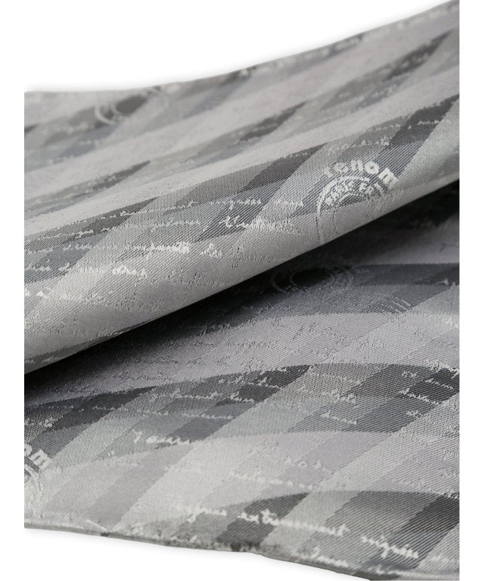 タカキュー TAKA-Q シルク アーガイルカリグラフィー ポケットチーフ （青） 青