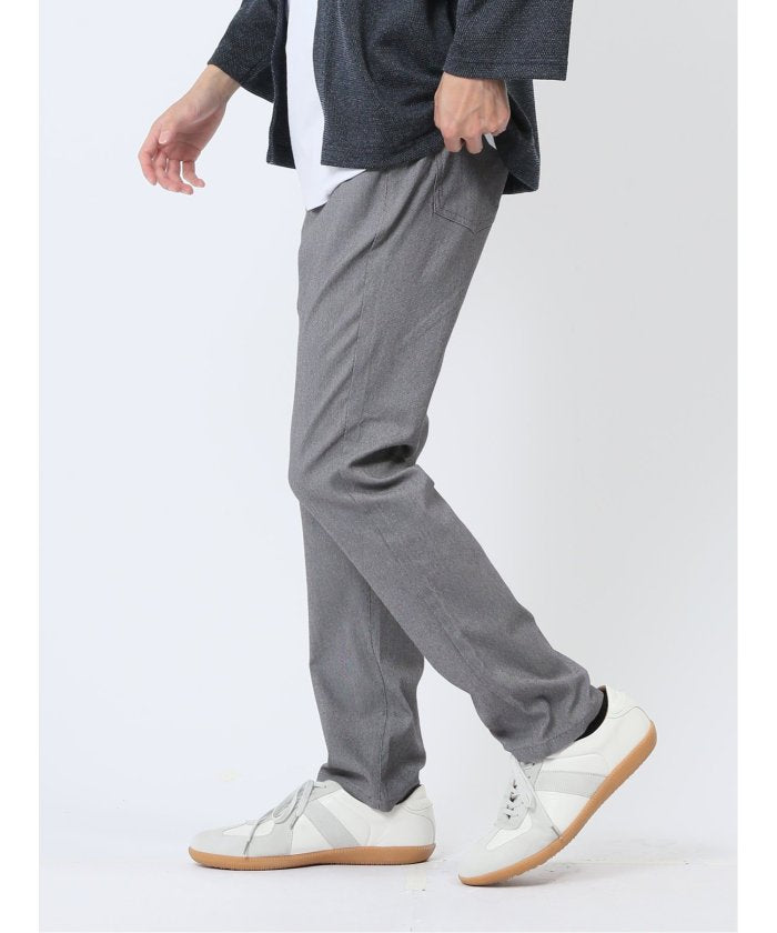 タカキュー TAKA-Q クロスストレッチ スリムパンツ メンズ パンツ ボトム ストレッチ 伸びる カジュアル ビジネス 通勤 仕事 ジャケパン ジャケスラ （グレー） グレー