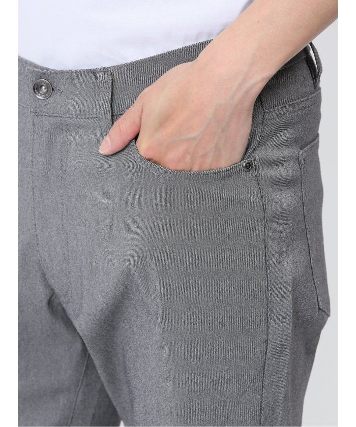 タカキュー TAKA-Q クロスストレッチ スリムパンツ メンズ パンツ ボトム ストレッチ 伸びる カジュアル ビジネス 通勤 仕事 ジャケパン ジャケスラ （グレー） グレー