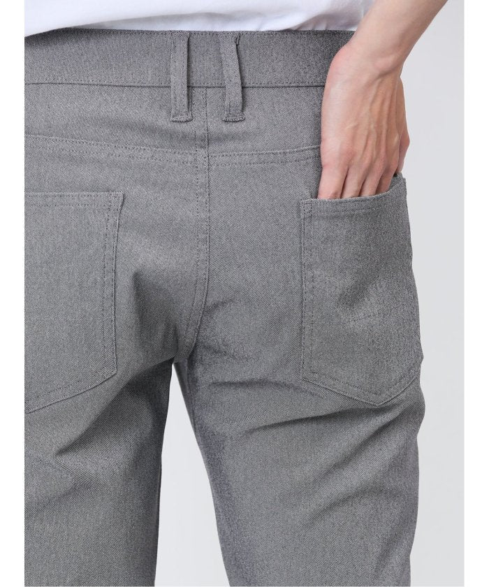 タカキュー TAKA-Q クロスストレッチ スリムパンツ メンズ パンツ ボトム ストレッチ 伸びる カジュアル ビジネス 通勤 仕事 ジャケパン ジャケスラ （グレー） グレー