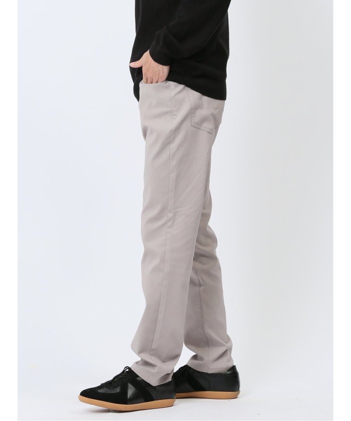 タカキュー TAKA-Q クロスストレッチ スリムパンツ メンズ パンツ ボトム ストレッチ 伸びる カジュアル ビジネス 通勤 仕事 ジャケパン ジャケスラ （グレー） グレー