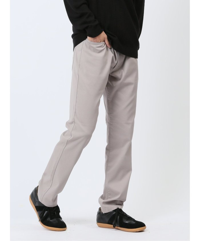 タカキュー TAKA-Q クロスストレッチ スリムパンツ メンズ パンツ ボトム ストレッチ 伸びる カジュアル ビジネス 通勤 仕事 ジャケパン ジャケスラ （ベージュ） ベージュ