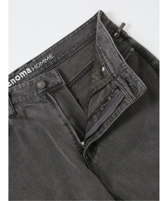 タカキュー TAKA-Q ストレッチデニム スリムパンツ(セットアップ可能) メンズ パンツ ボトム ストレッチ 伸びる カジュアル ビジネス 通勤 仕事 （グレー） グレー