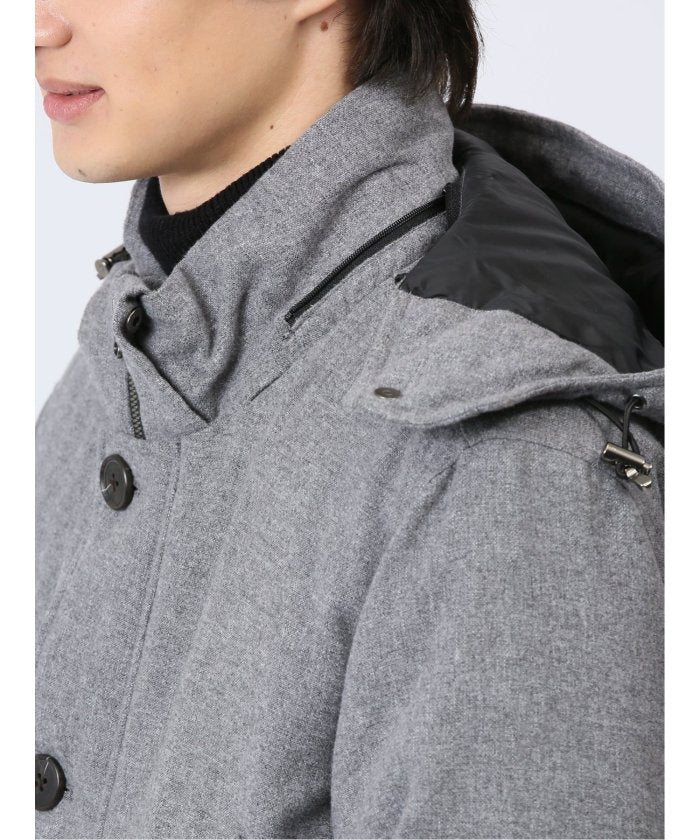 Woolen Tec On Down Coat