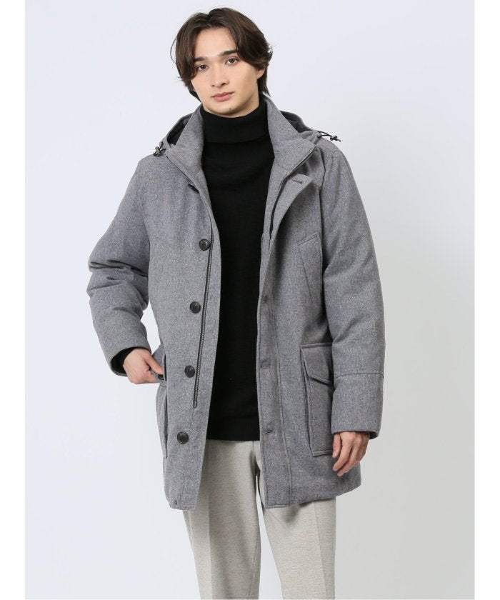 Woolen Tec On Down Coat