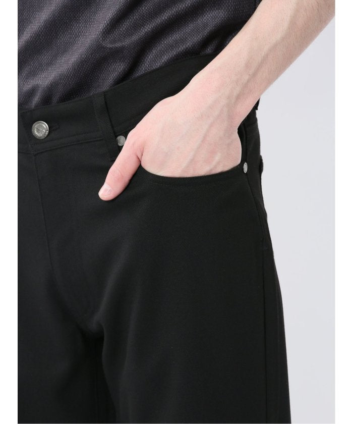 ストレッチヘリンボン スリムパンツ （グレー） メンズ パンツ ボトム ストレッチ カジュアル ビジネス 通勤 仕事 グレー
