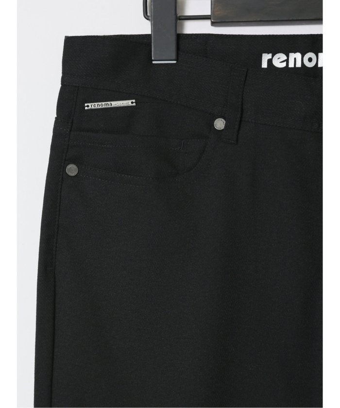ストレッチヘリンボン スリムパンツ （グレー） メンズ パンツ ボトム ストレッチ カジュアル ビジネス 通勤 仕事 グレー