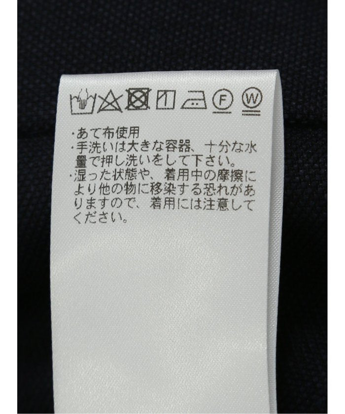 タカキュー TAKA-Q 軽量 スリムフィット ノータックパンツ バーズアイ紺(セットアップ可能) （紺） 紺