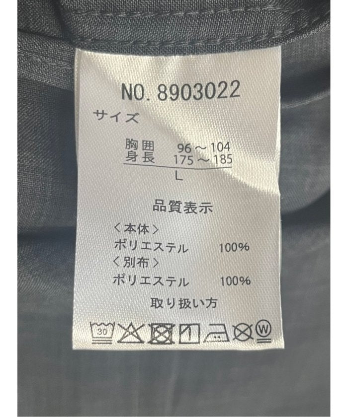 TechLinen プルオーバー 7分袖シャツ （ベージュ） メンズ シャツ カジュアル トップス インナー 半袖 5分袖 ギフト プレゼント ライトアウター カーディガン アウター ベージュ