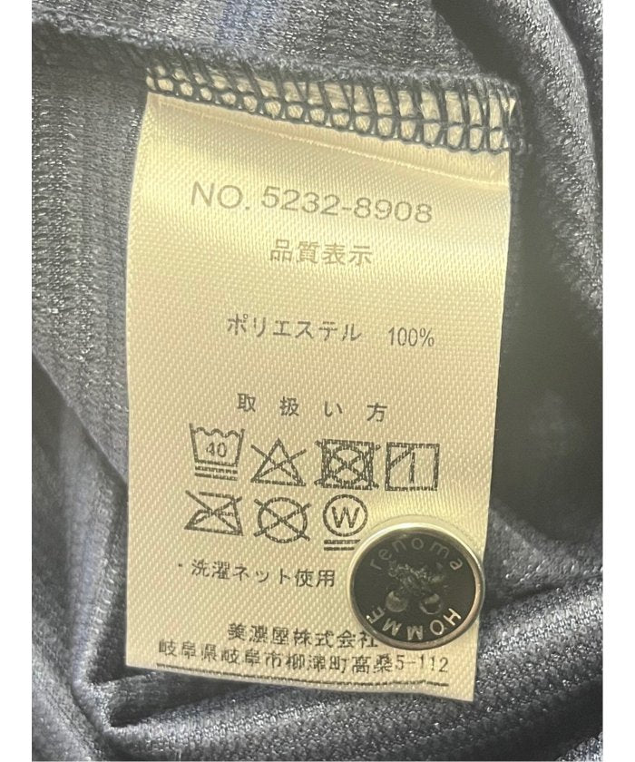 タカキュー TAKA-Q ファスナー使い 半袖ポロシャツ （紺） メンズ ポロシャツ カットソー ワイシャツ カジュアル インナー ビジネス ギフト プレゼント ゴルフ 通勤 仕事 紺