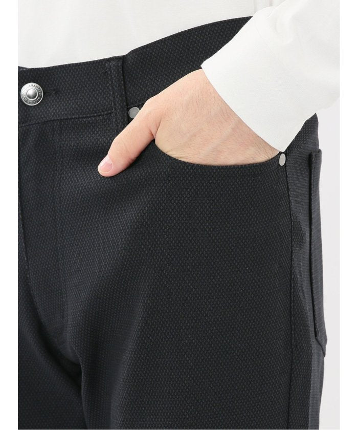 タカキュー TAKA-Q クロスストレッチ スリムパンツ ドビー （グレー） グレー