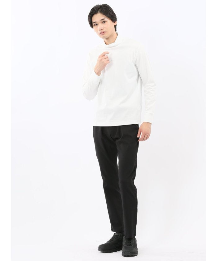 タカキュー TAKA-Q クロスストレッチ スリムパンツ ツイル （紺） 紺