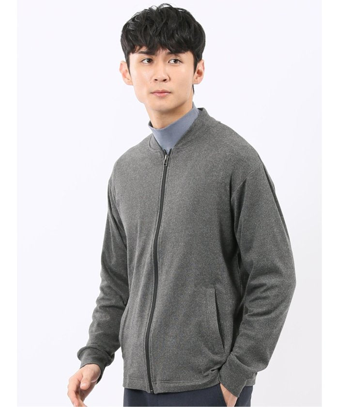 タカキュー TAKA-Q 【WEB限定】KAITEKI+ フラッフィースムース リブブルゾン （ベージュ） ベージュ