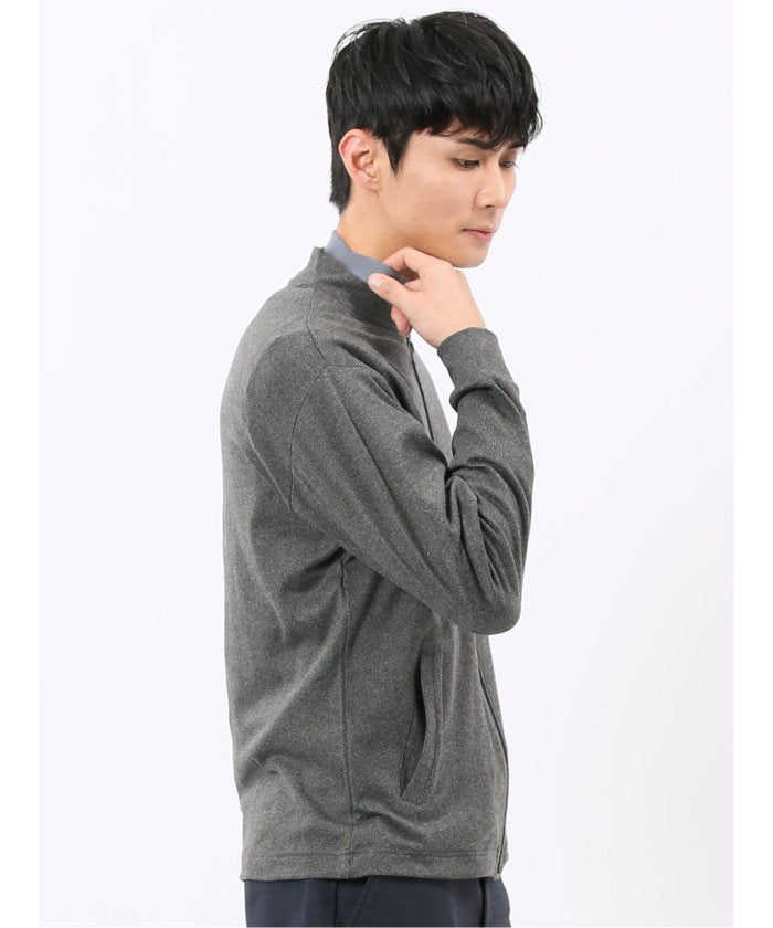 タカキュー TAKA-Q 【WEB限定】KAITEKI+ フラッフィースムース リブブルゾン （ベージュ） ベージュ