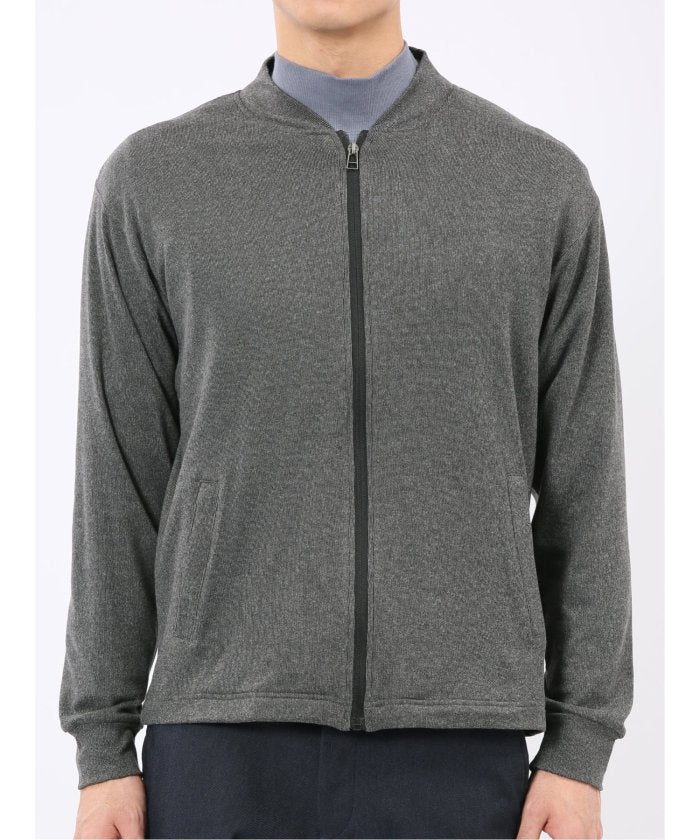 タカキュー TAKA-Q 【WEB限定】KAITEKI+ フラッフィースムース リブブルゾン （ベージュ） ベージュ