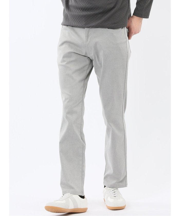 タカキュー TAKA-Q クロスストレッチ スリムパンツ ウェーブソラーロ （ライトグレー） ライトグレー