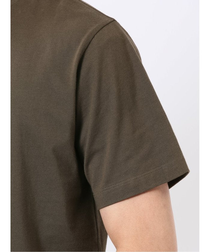タカキュー TAKA-Q 綿天竺 グラフィック プリント クルーネック 半袖 Tシャツ （グレー） グレー