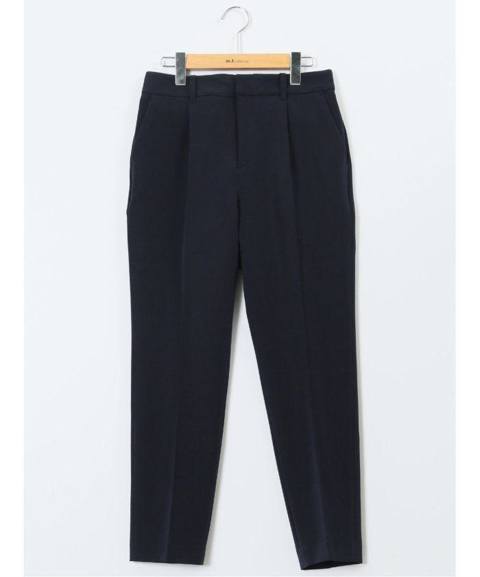 ダブルクロス テーパードパンツ 紺(セットアップ可能) （紺） 紺