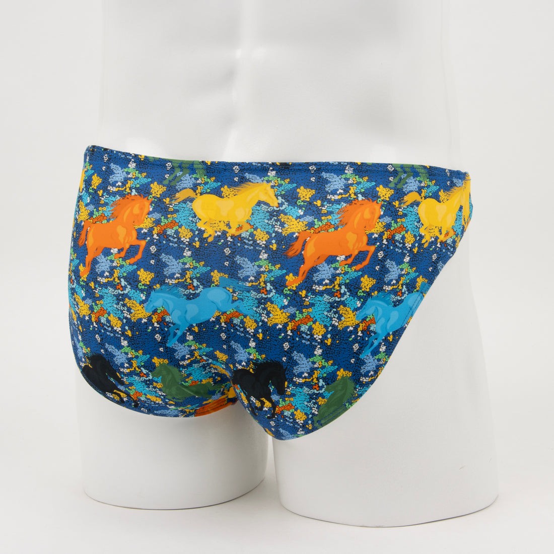 オム HOM HOM ASIA プリント柄 ブリーフ 【返品不可商品】 （ブルー） ブルー