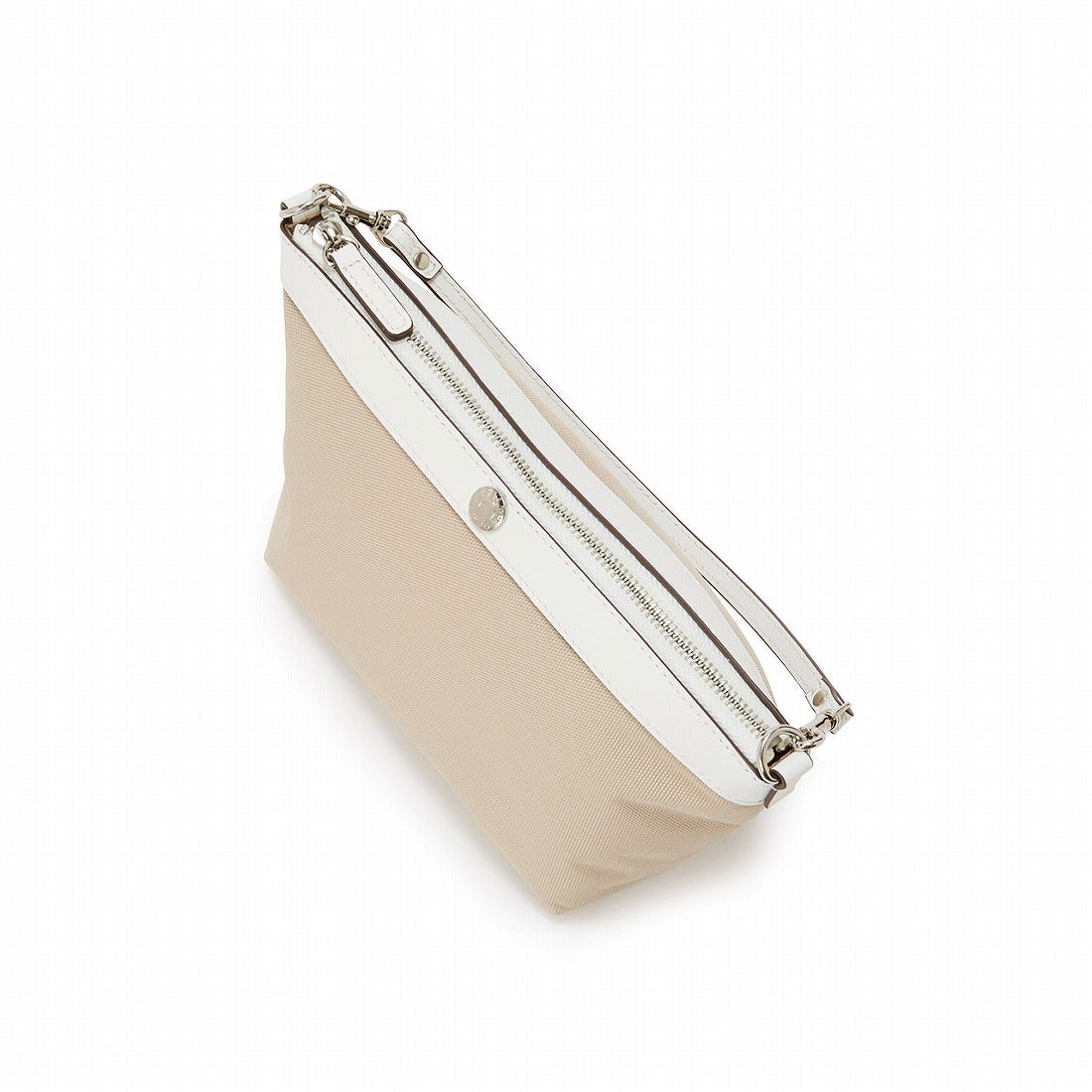 TOPKAPI TOPKAPI 【Breath TOPKAPI】Wide Tote Leather Handle Basket