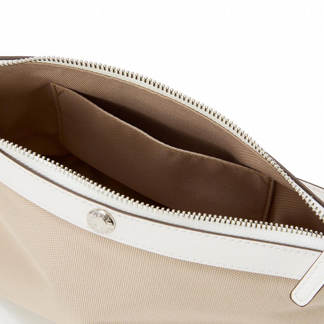 TOPKAPI TOPKAPI 【Breath TOPKAPI】Wide Tote Leather Handle Basket