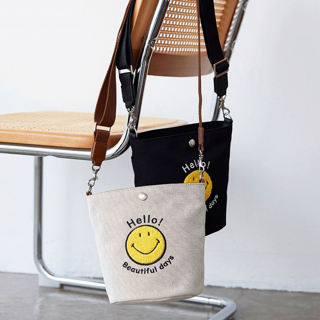 トプカピ TOPKAPI 【Breath TOPKAPI】SMILE COLLECTION スマイル ショルダーバッグ （ベージュ） ベージュ