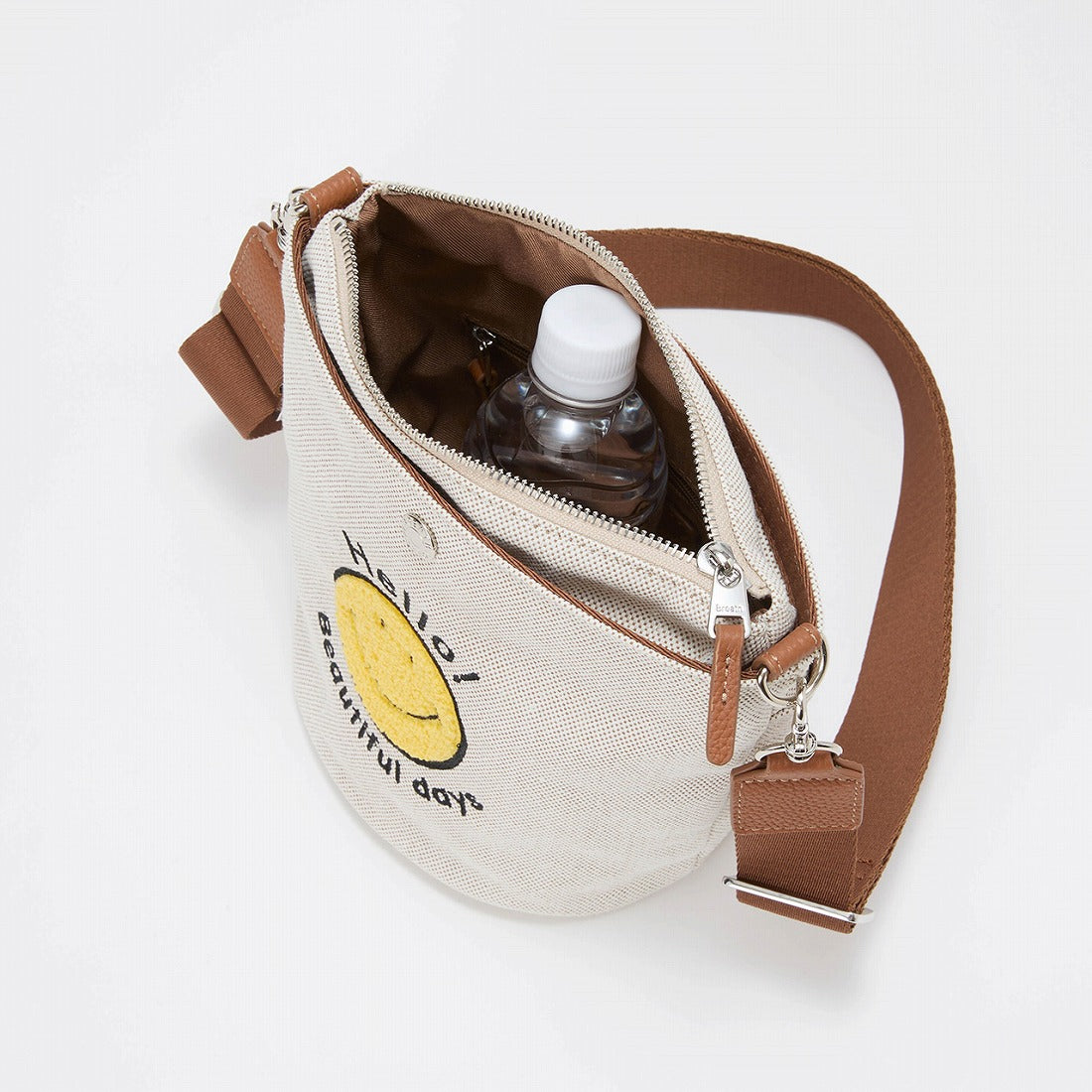 トプカピ TOPKAPI 【Breath TOPKAPI】SMILE COLLECTION スマイル ショルダーバッグ （ベージュ） ベージュ