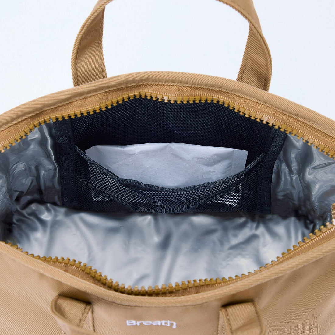 トプカピ TOPKAPI 【Breath TOPKAPI】CHILLGO 保冷バッグ付き ショルダー付き ナイロン トートバッグ M / 撥水 （ブラック） ブラック