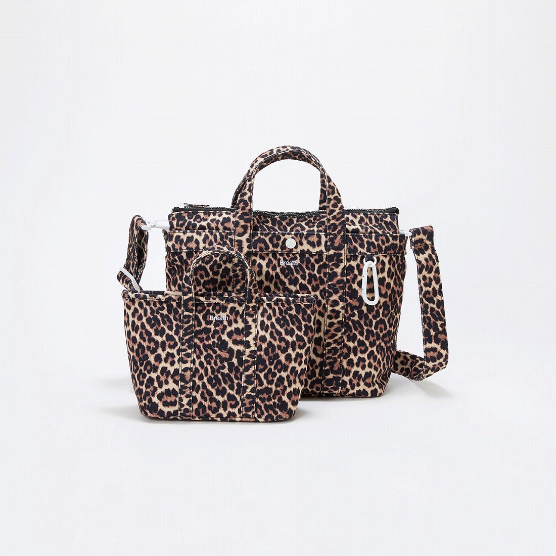 トプカピ TOPKAPI 【Breath TOPKAPI】CHILLGO 保冷バッグ付き ショルダー付き ナイロン トートバッグ M / 撥水 （ブラック系） ブラック系