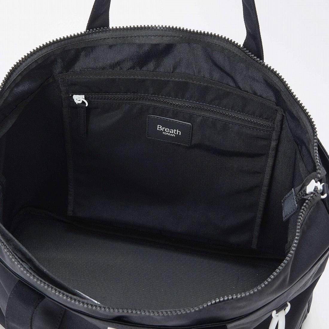 トプカピ TOPKAPI 【Breath TOPKAPI】CHILLGO 保冷バッグ付き ナイロン トートバッグ L / 撥水 （ブラック系） ブラック系
