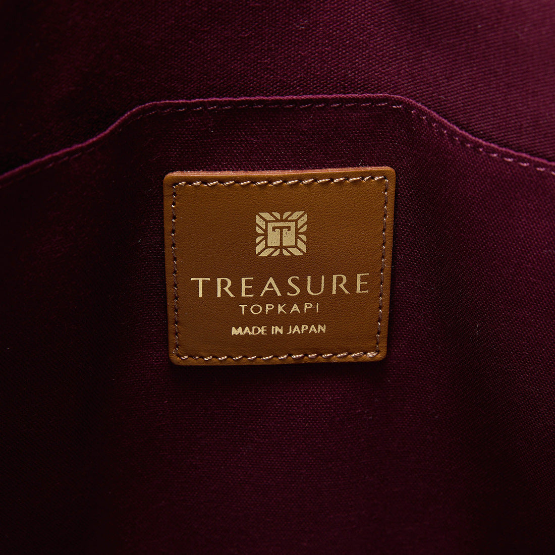 トプカピ TOPKAPI 【TREASURE TOPKAPI】マイルドサテン スカーフ柄 トートバッグ （チョコレート） チョコレート