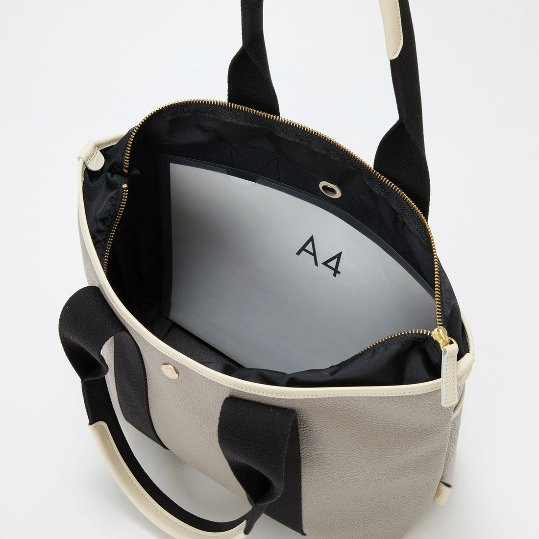 トプカピ TOPKAPI 【Breath TOPKAPI】SCOTCH GRAIN スコッチグレイン シンプル A4 トートバッグ （グレージュ） グレージュ